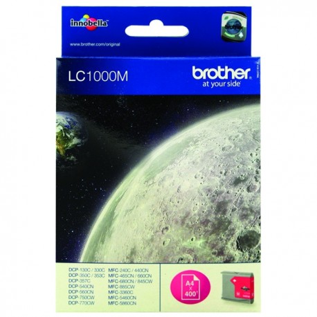 Brother Magenta LC1000M Inkjet Cartridge