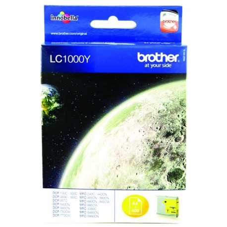 Brother LC1000Y Yellow Inkjet Cartridge