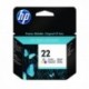 HP 22 Cyan/Magenta/Yellow Ink C9352AE