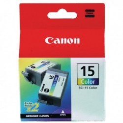 Canon BCI-15C Colour Twin Cartridges