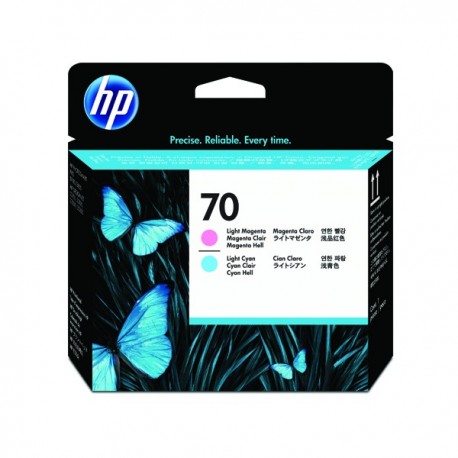 HP 70 Lt Cy/Lt Mag Printhead Twin C9405A