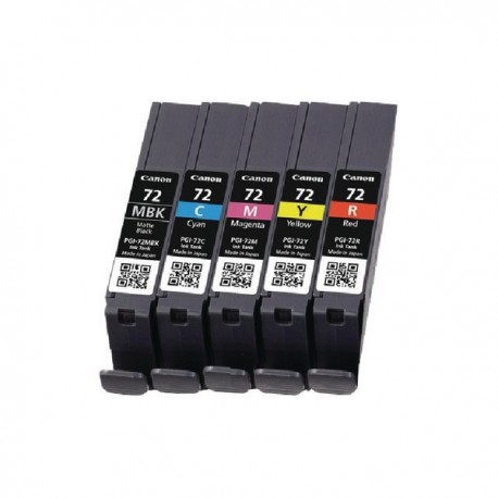 Canon PGI-72 Inkjet Cartridges Pack Pk5