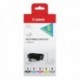 Canon PGI-9 Bk/C/M/Y/Gry Ink Cartridges