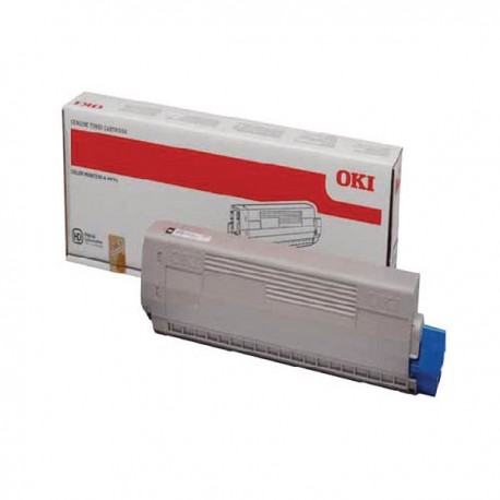 Oki C822 Black Toner Cartridge 44844616