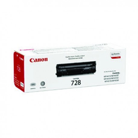 Canon 728 Black Toner Cartridge