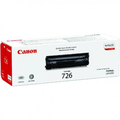Canon 726 Black Toner Cartridge