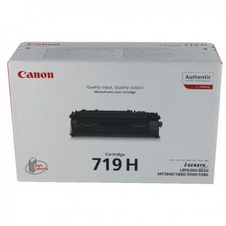 Canon 719H Black Toner Cartridge