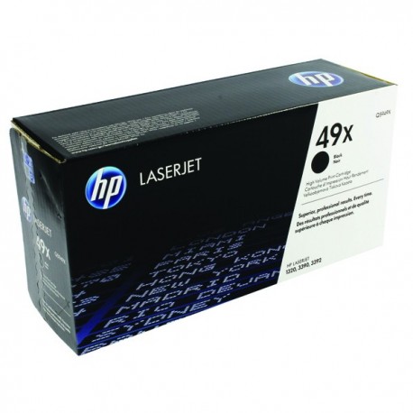 HP 49X Black H/Cap LaserJet Toner Q5949X