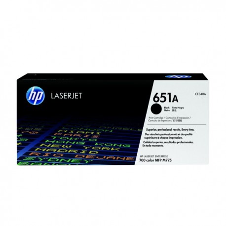 HP 651A Black Laserjet Toner CE340A