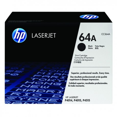 HP 64A Black Laserjet Toner CC364A
