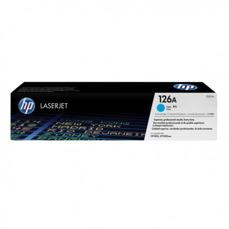 HP 126A Cyan Color LaserJet Toner CE311A