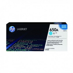 HP 650A Cyan LaserJet Toner CE271A