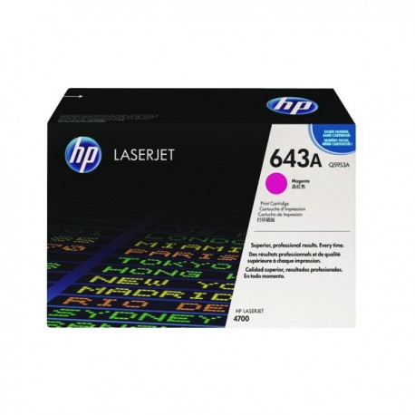 HP 643A Magenta Laserjet Toner Q5953A