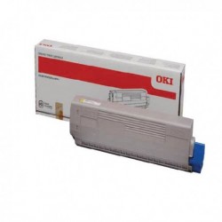 Oki C822 Yellow Toner Cartridge 44844613