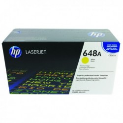HP 648A Yellow LaserJet Toner CE262A