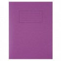 Silvine Purple 9x7 Exercise Book Pk10