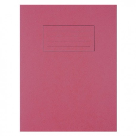 Silvine Red 9x7 Exercise Book Pk10 EX101