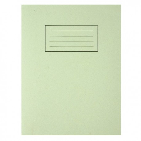 Silvine Green 9x7 Exercise Bk Pk10 EX102