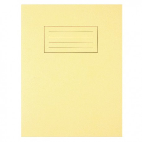 Silvine Yellow EX103 Exercise Book Pk10