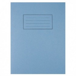 Silvine Blue 9x7 Exercse Book Pk10 EX104