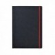 Black n Red Hard Cover Notebook A4