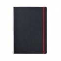 Black n Red Hard Cover Notebook A4