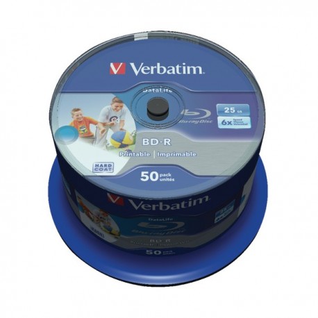 Verbatim Blu-ray BD-R 25Gb 6xPrint 43812
