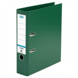 Elba 70mm Lever Arch File PVC Green A4
