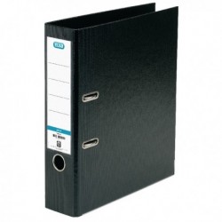 Elba 70mm Lever Arch File PVC Black A4