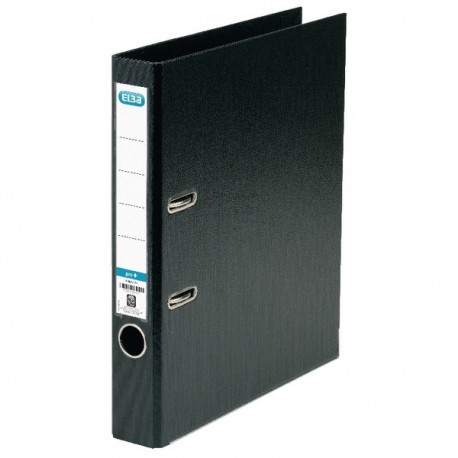 Elba 50mm Lever Arch File PVC A4 Black