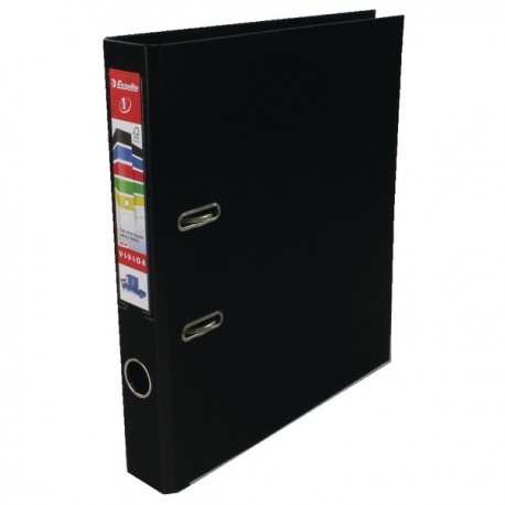 Esselte 50mm Lever Arch A4 Black Pk10