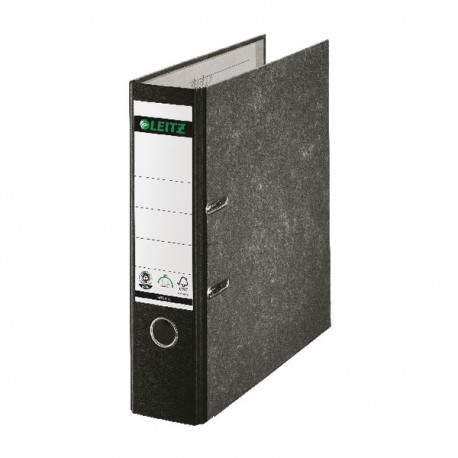 Leitz 180 Lever Arch File FC Black Pk10