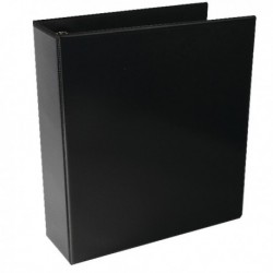 Black 65mm Pres 4D-Ring Binder Pk10