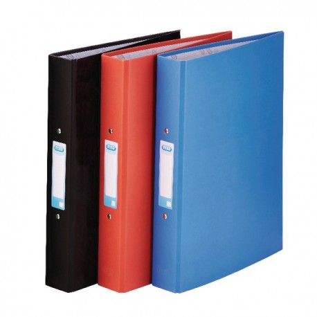 Elba A4 Assorted Ppr/Bd Ring Binder Pk10