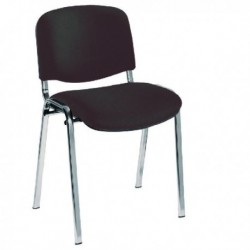 Jemini Ult Stacker Chair Chrome Charcoal
