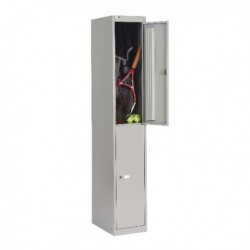 FF Bisley 2Dr Locker D457mm Goose Grey