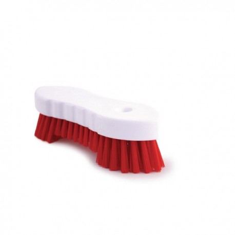 Hand Held Scrubbing Brush Red