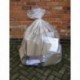 2Work Clear Wheelie Bin Liner Pk100