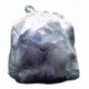 2Work Light Duty Refuse Sack Clear Pk200