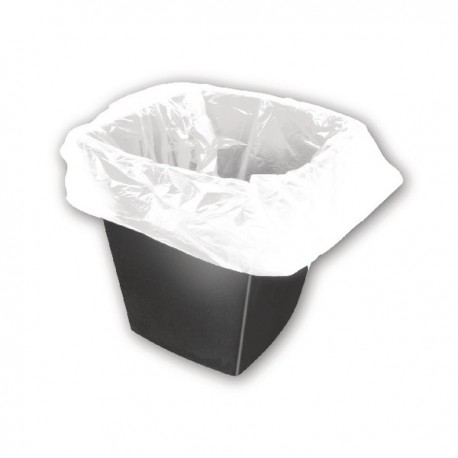 Square Bin Liner White Pk1000