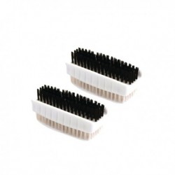 Plastic Nail Brush Twin Pack