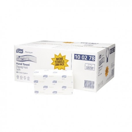 Tork H3 Single Fold Hand Towel Pk15