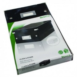 Leitz Click /Store DVD Black Storage Box