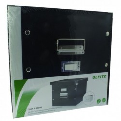 Leitz Click Black Susp File Storage Box