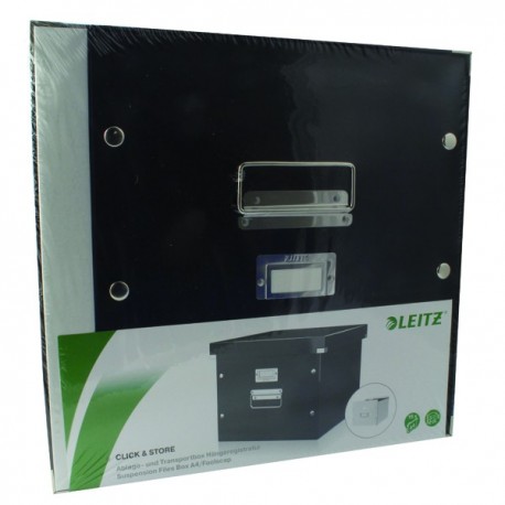 Leitz Click Black Susp File Storage Box
