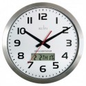 Acctim Meridian Alum RC Wall Clock