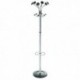 FF Alba Chromy Coat Stand Chrome Black