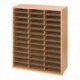 Safco 36 Part Literature Organiser Oak