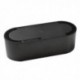 D-Line Black cable tidy unit 340x120x115