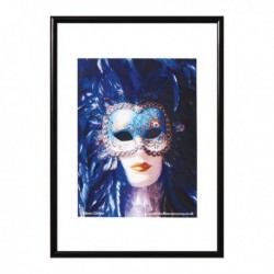 Black A1 Aluminium Non Glass Frame